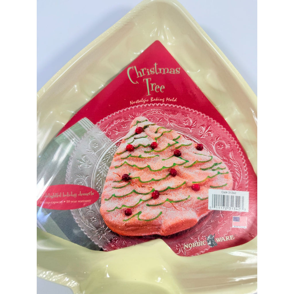 Nordic Ware Christmas Tree Nostalgic Baking Mold New Old Stock Sealed | Bakeware Holdiay Baking Cookware Kitchenware Kitchen