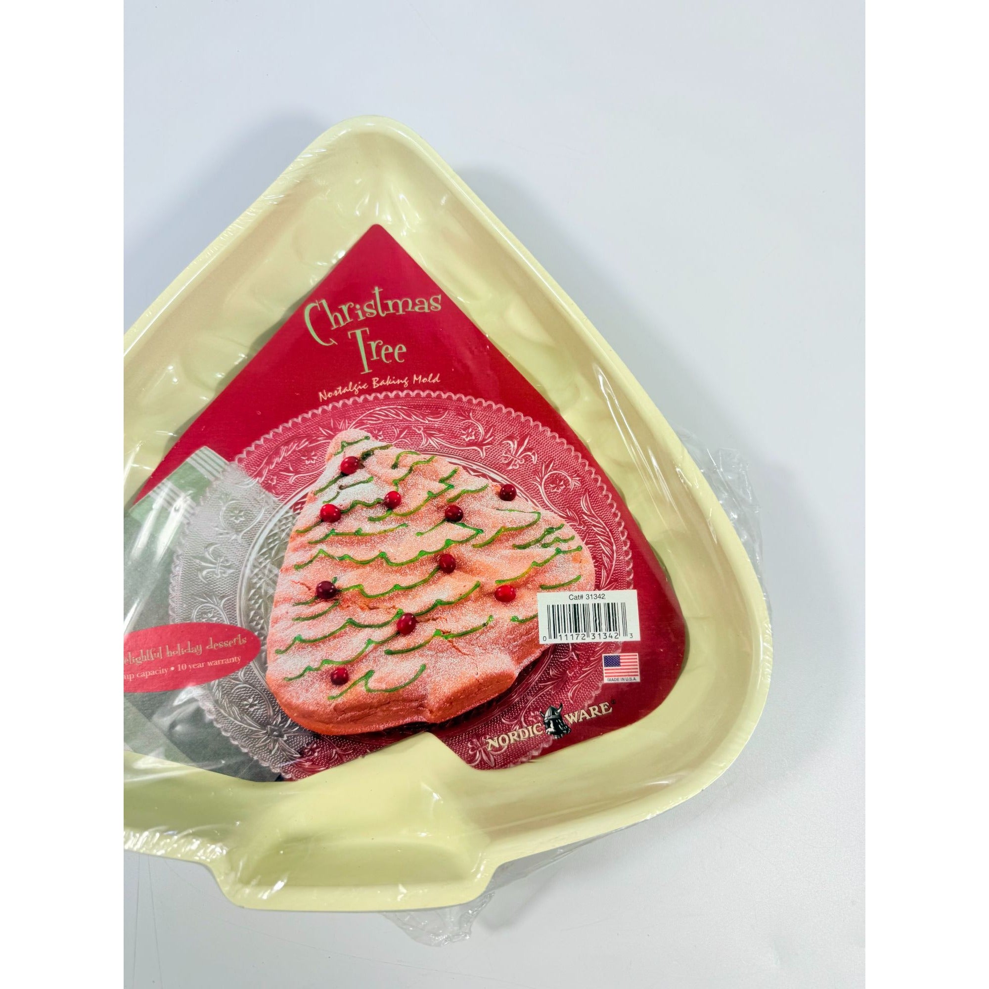 Nordic Ware Christmas Tree Nostalgic Baking Mold New Old Stock Sealed | Bakeware Holdiay Baking Cookware Kitchenware Kitchen