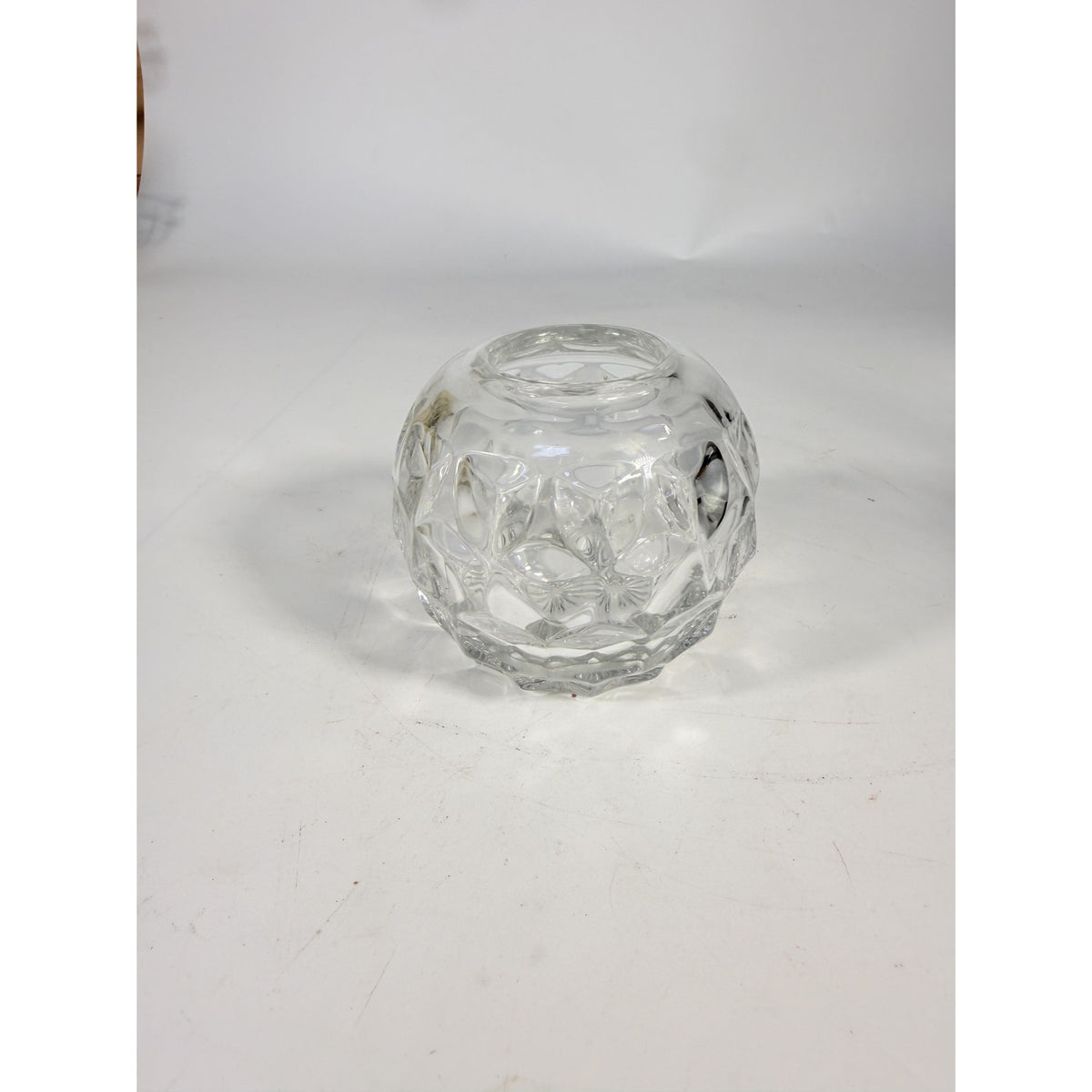 Fairy Lamp Fostoria American Cubist Votive Candle Holder Tea Light 1 Piece Rare Collectible Home Decor Decorative Accent
