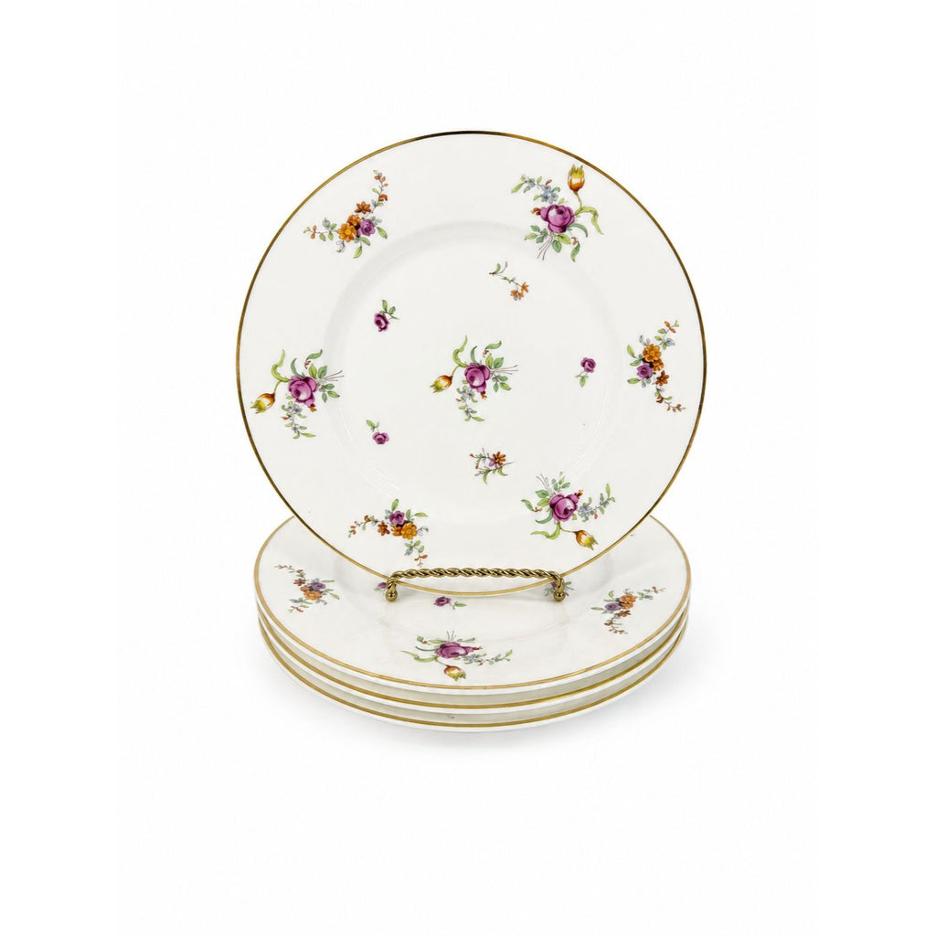Salad Plates Set 4 Haviland Migonette Limoges France Haviland Migonette Limoges France Replacement China French Floral Bone Vintage Wedding
