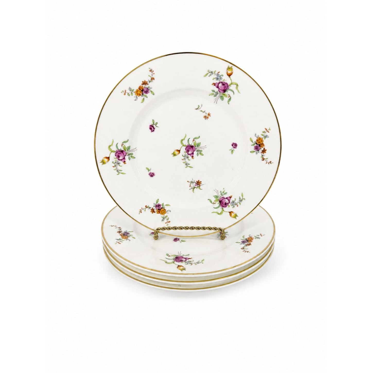 Salad Plates Set 4 Haviland Migonette Limoges France Haviland Migonette Limoges France Replacement China French Floral Bone Vintage Wedding