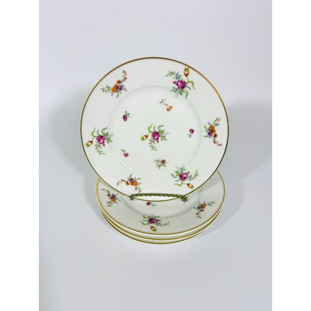 Salad Plates Set 4 Haviland Migonette Limoges France Haviland Migonette Limoges France Replacement China French Floral Bone Vintage Wedding
