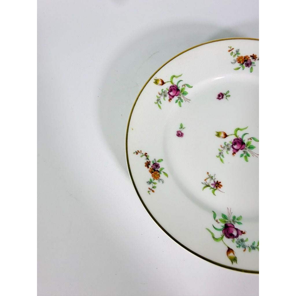 Salad Plates Set 4 Haviland Migonette Limoges France Haviland Migonette Limoges France Replacement China French Floral Bone Vintage Wedding