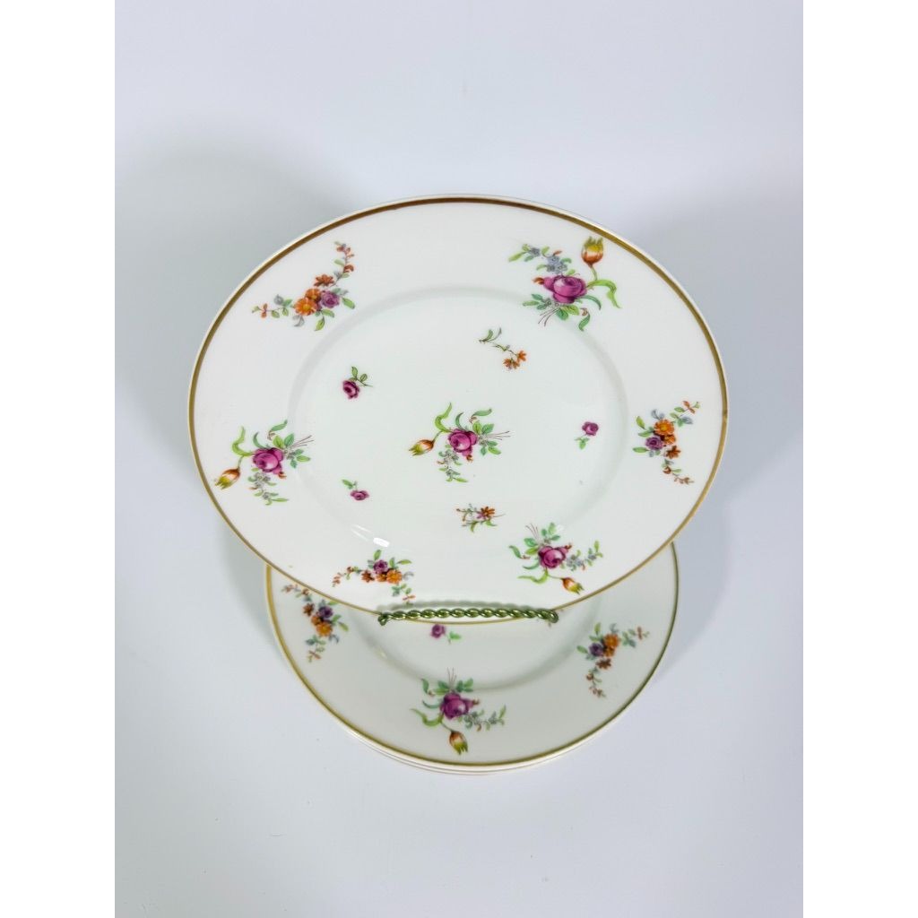 Salad Plates Set 4 Haviland Migonette Limoges France Haviland Migonette Limoges France Replacement China French Floral Bone Vintage Wedding