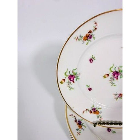 Salad Plates Set 4 Haviland Migonette Limoges France Haviland Migonette Limoges France Replacement China French Floral Bone Vintage Wedding