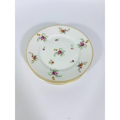 Salad Plates Set 4 Haviland Migonette Limoges France Haviland Migonette Limoges France Replacement China French Floral Bone Vintage Wedding