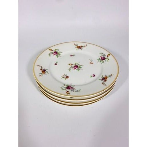 Salad Plates Set 4 Haviland Migonette Limoges France Haviland Migonette Limoges France Replacement China French Floral Bone Vintage Wedding