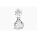 Etched Perfume Bottle and Stopper Lead Crystal Princess House Vintage Heritage Romance Collection Boudier Vanity Collectible Glassware
