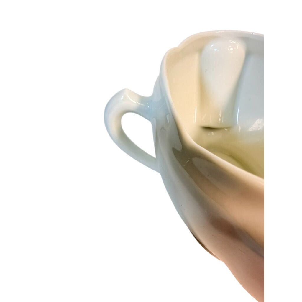 Ironstone Gravy Separator Classic Whiteware Porcelain Apilco France Replacement China Vitage Servingware