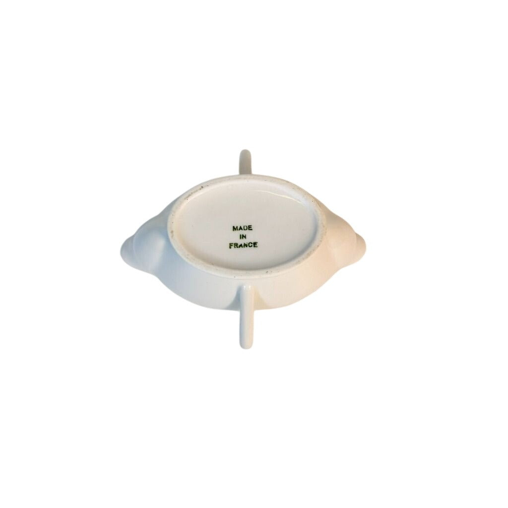Ironstone Gravy Separator Classic Whiteware Porcelain Apilco France Replacement China Vitage Servingware