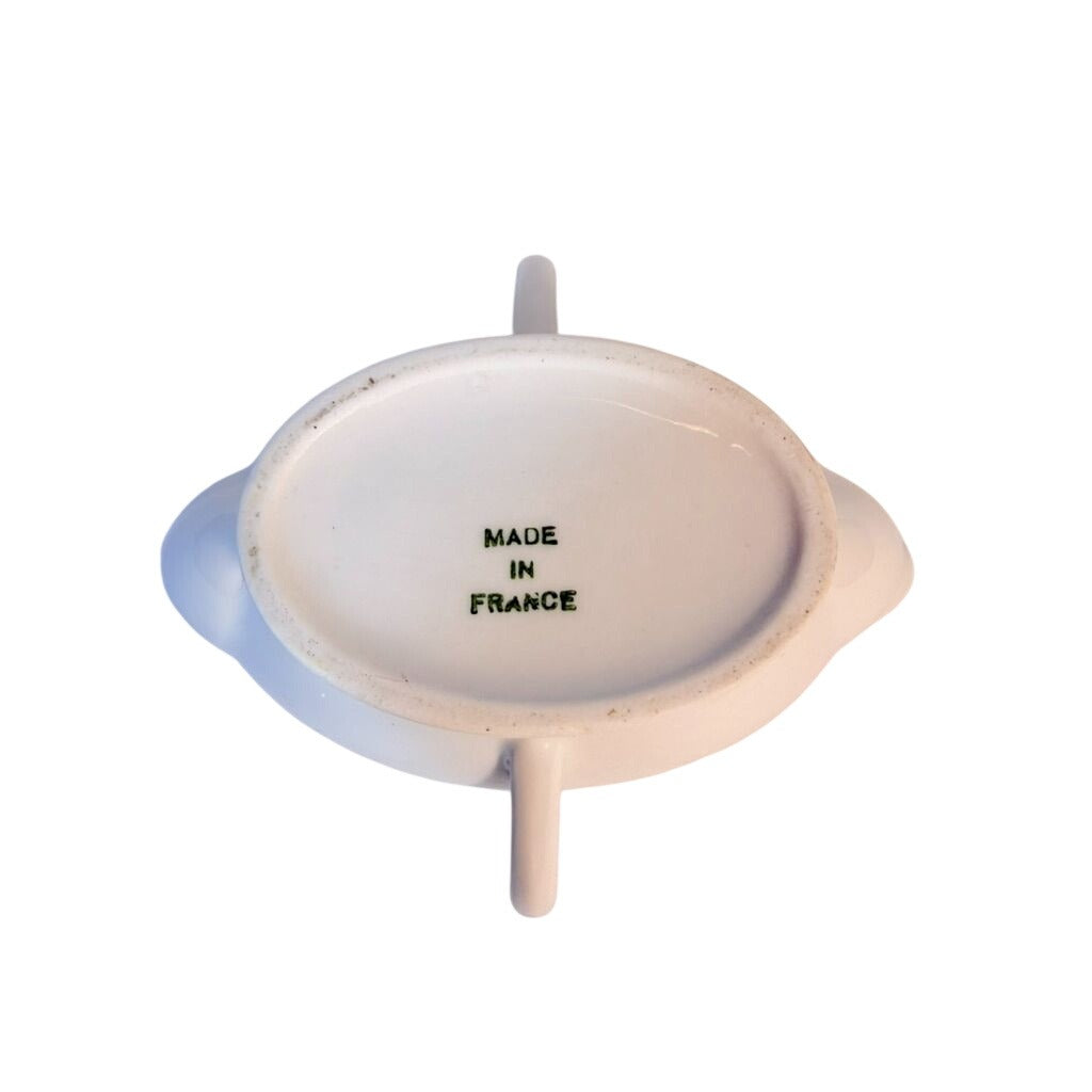 Ironstone Gravy Separator Classic Whiteware Porcelain Apilco France Replacement China Vitage Servingware