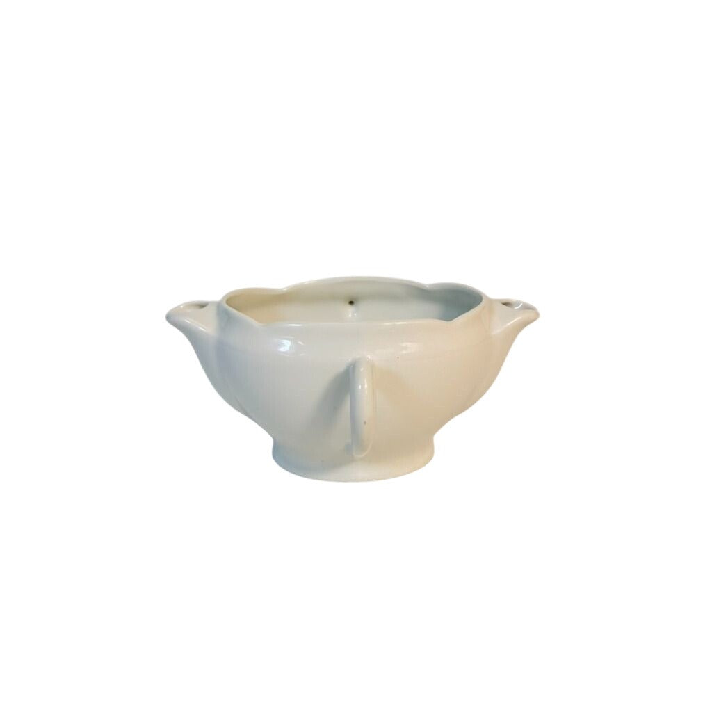 Ironstone Gravy Separator Classic Whiteware Porcelain Apilco France Replacement China Vitage Servingware