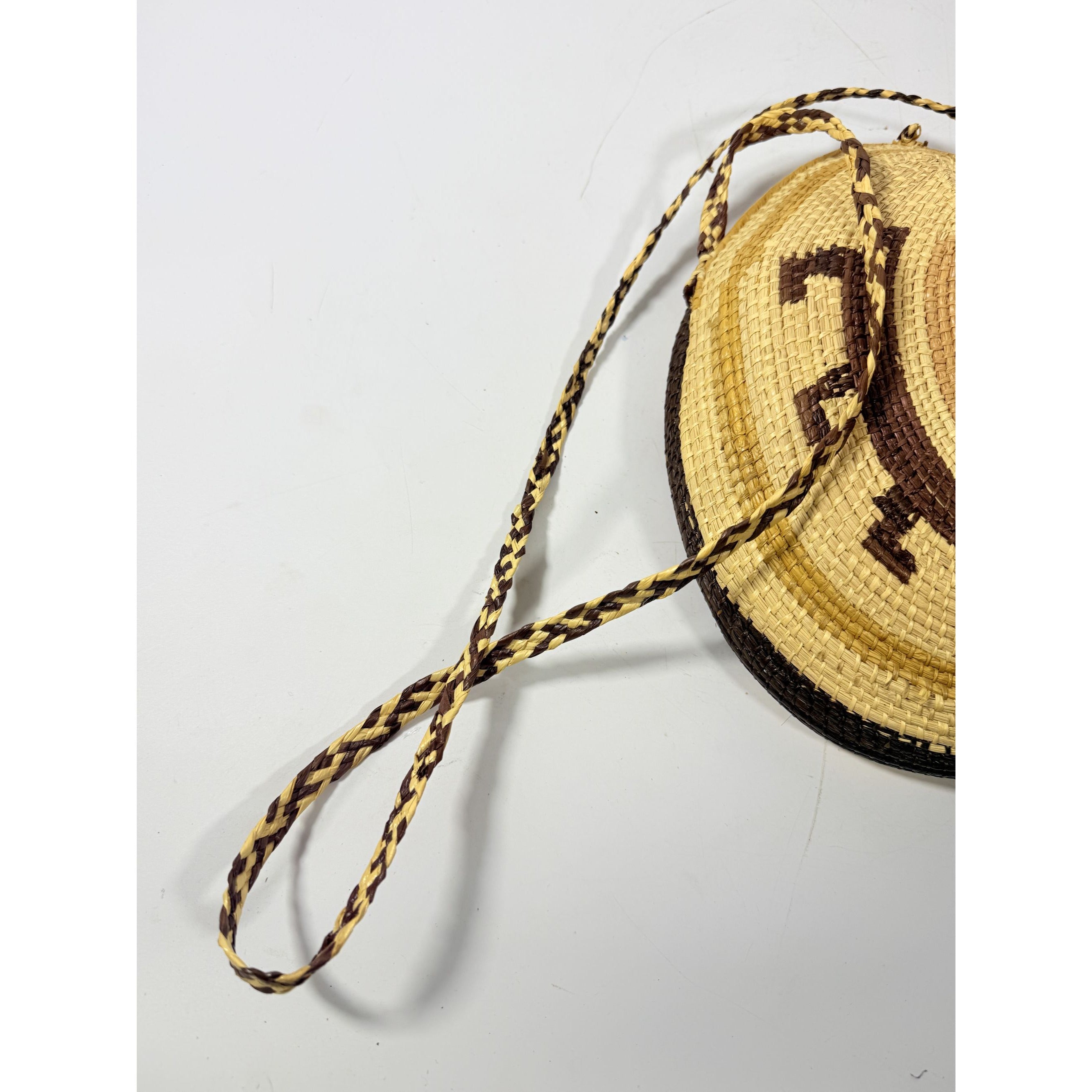 Tribal Medicine Pouch Purse Turtle Wounaan Embera Panama Folk Art Vintage Handmade Basket Handwoven Concert Wear Unique Wearable