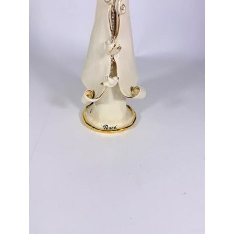 Candle Holder Blue Sky Clayworks Heather Goldminc Peace Angel Figurine 2001 911 Memorial Vintage Collectible Hand Painted