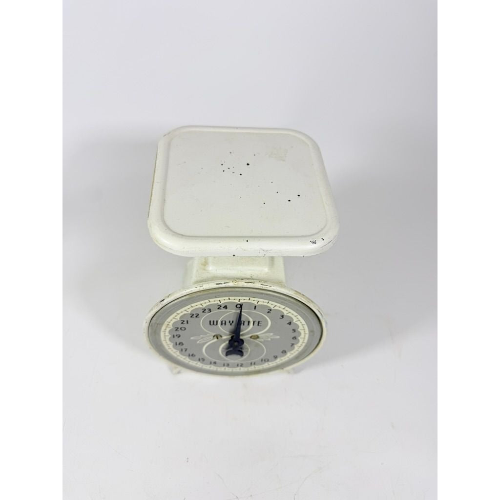 Way-Rite Kitchen Scale 25 lbs Household Scale Farmhouse MCM Retro USA Ktichen Home Decor Farmhouse Grandma Core