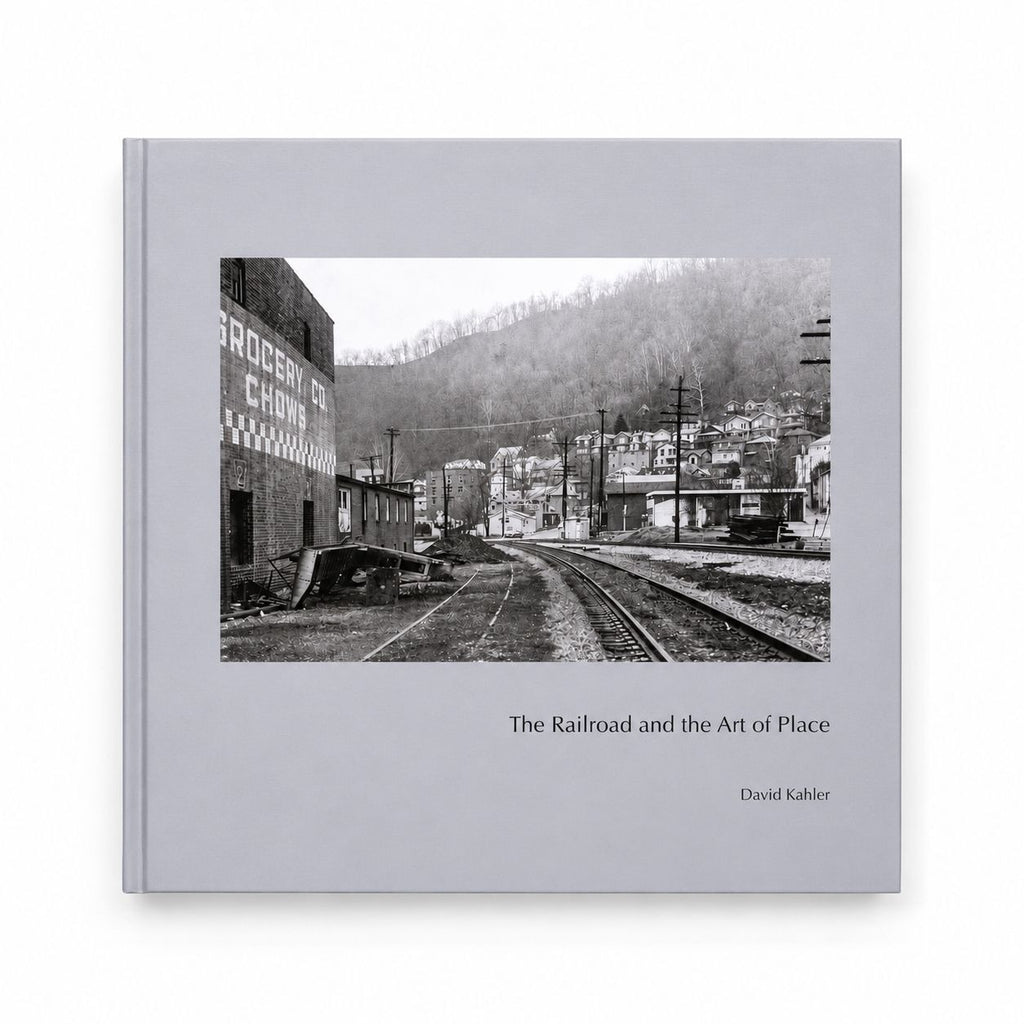 Coffee Table Book The Railroad and the Art of Place by David Kahler First Edition Photography Printed in Italy Black and White Prints