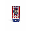 Photo Memorial Veteran Candle Holder Land of The Free Thanks to Our Brave Ceramic Picture Frame Patriotic American Vintage