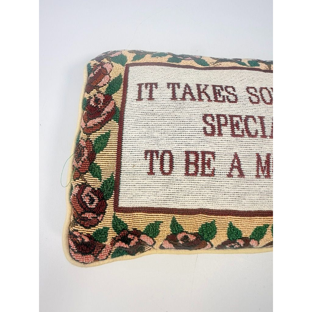 Tapestry Pillow It Takes someone special to be a Mother Vintage Love Flowers Home Decor Decorative Couch Chair Mothers Day Gift