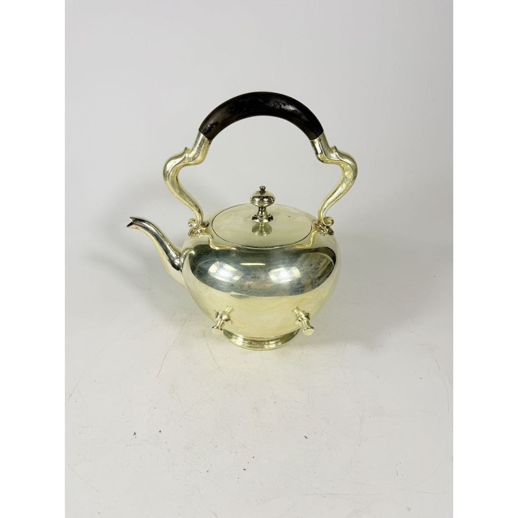 Silver Plated Tilting Tea Pot Urn with Stand Burner Reed and Barton 3970 Tea Service Vintage Silverplated Hollowware