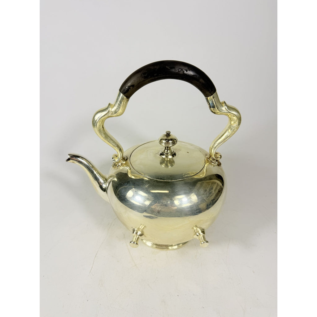 Silver Plated Tilting Tea Pot Urn with Stand Burner Reed and Barton 3970 Tea Service Vintage Silverplated Hollowware