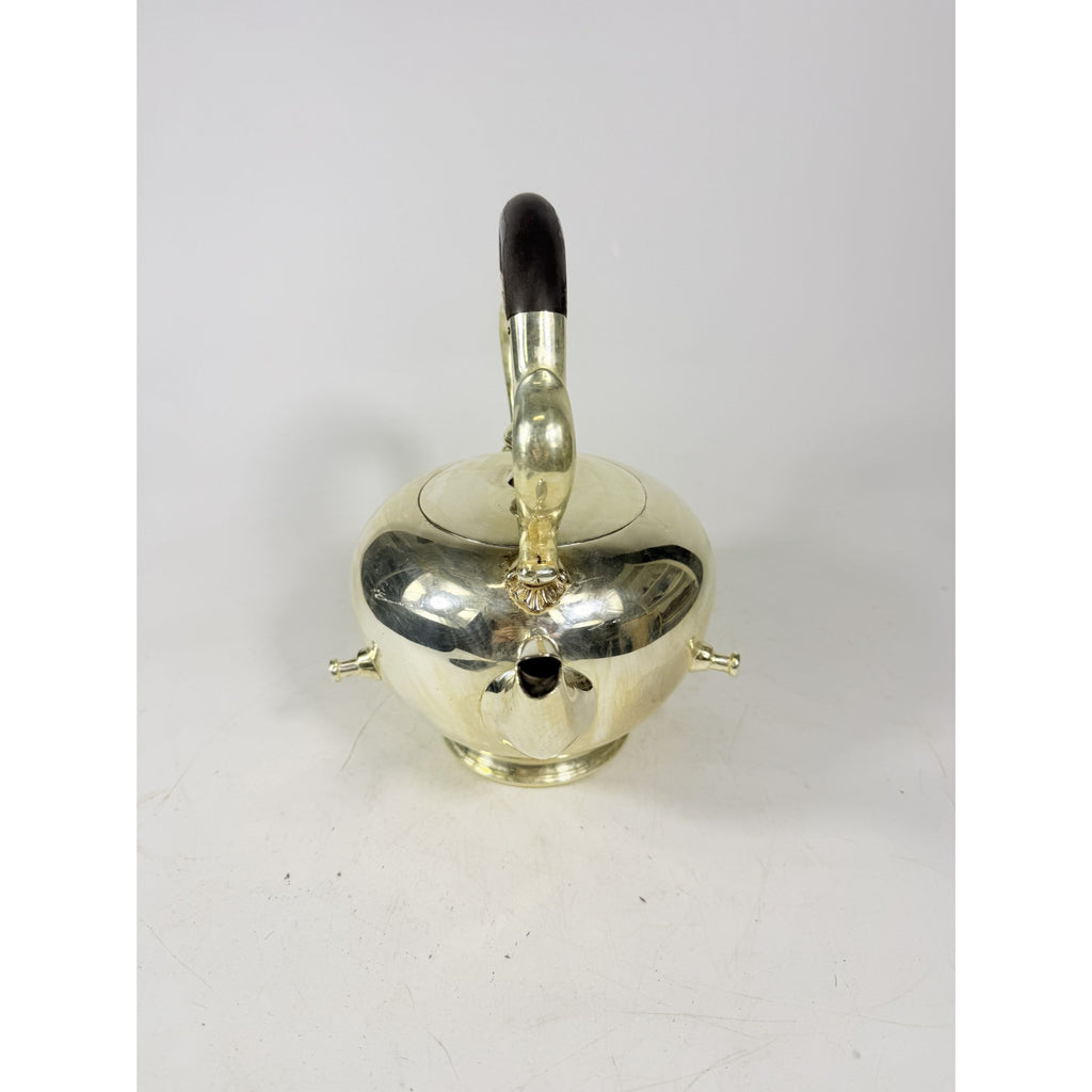 Silver Plated Tilting Tea Pot Urn with Stand Burner Reed and Barton 3970 Tea Service Vintage Silverplated Hollowware