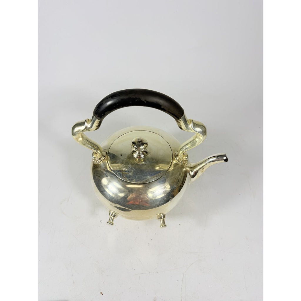 Silver Plated Tilting Tea Pot Urn with Stand Burner Reed and Barton 3970 Tea Service Vintage Silverplated Hollowware
