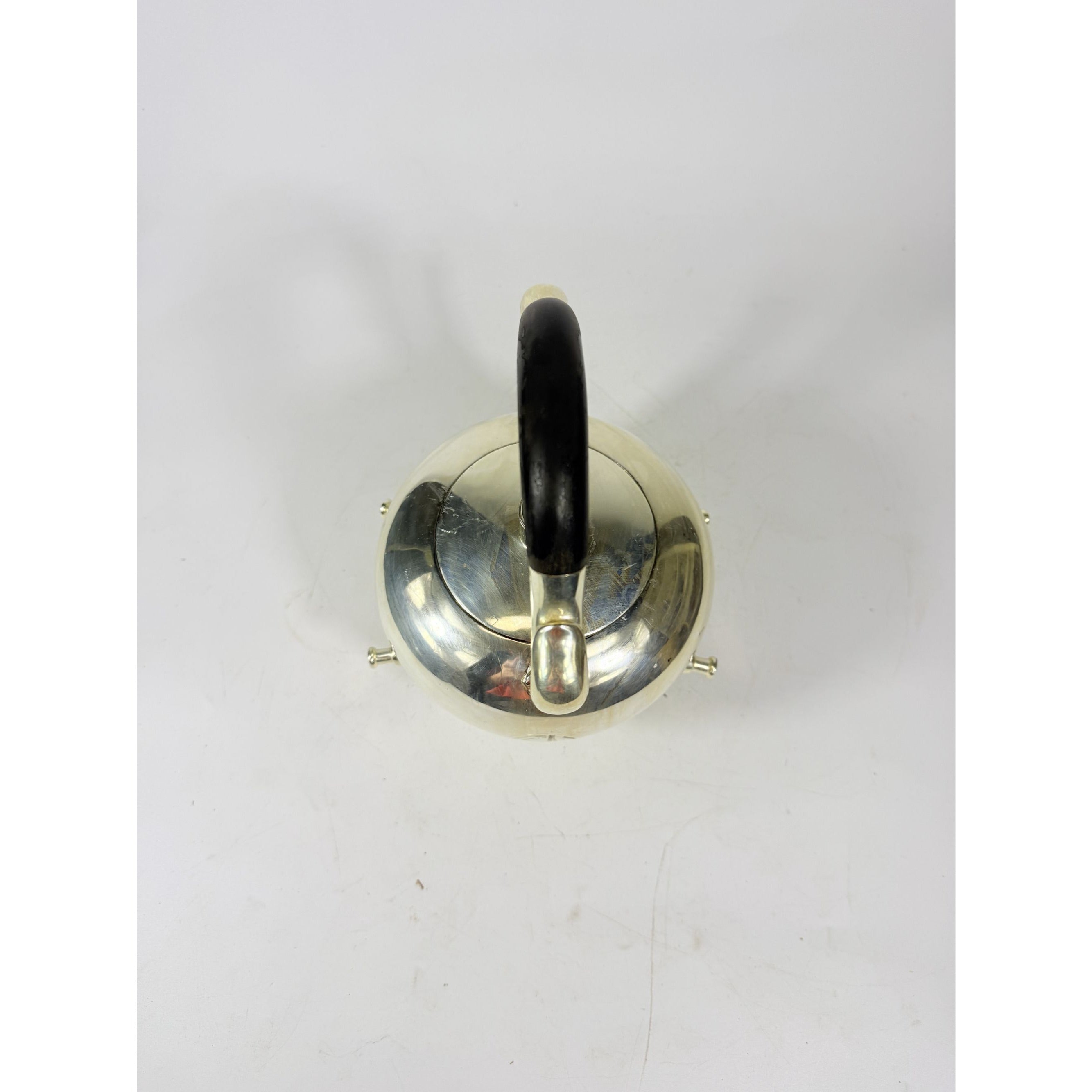 Silver Plated Tilting Tea Pot Urn with Stand Burner Reed and Barton 3970 Tea Service Vintage Silverplated Hollowware