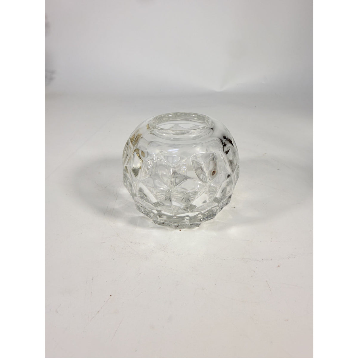 Fairy Lamp Fostoria American Cubist Votive Candle Holder Tea Light 1 Piece Rare Collectible Home Decor Decorative Accent