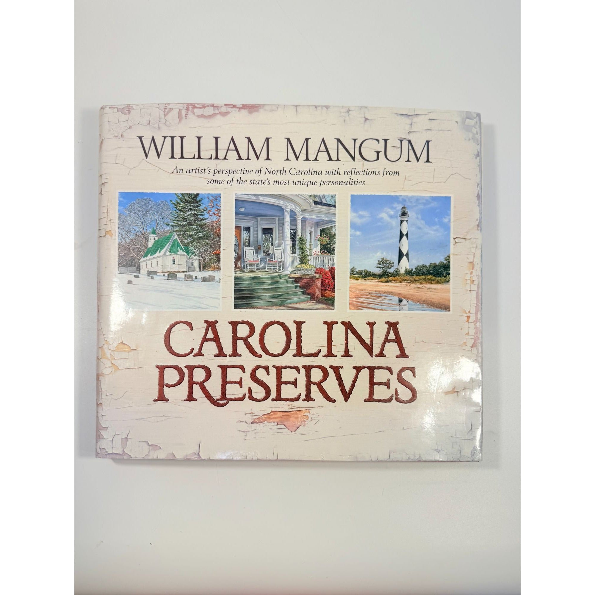 Willam Magnum "Carolina Preserves" First Edition Hardcover Dust Cover Vintage Coffee Table Books North Carolina Local Artist Gift Home Decor