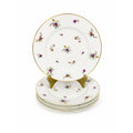 Dinner Plates Set 4 Haviland Migonette Limoges France Replacement China French Floral Bone Vintage Wedding