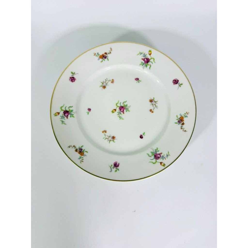 Dinner Plates Set 4 Haviland Migonette Limoges France Replacement China French Floral Bone Vintage Wedding