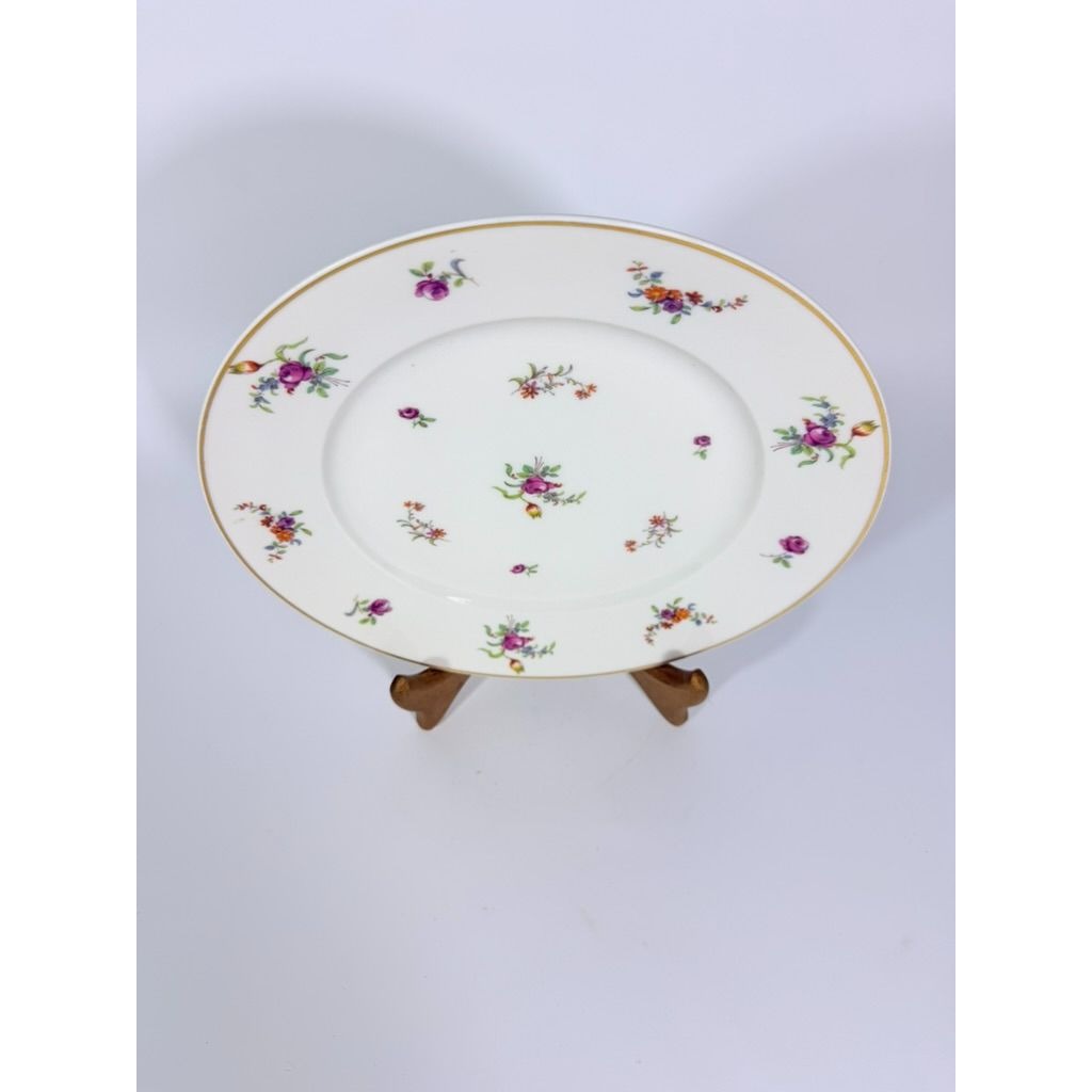 Dinner Plates Set 4 Haviland Migonette Limoges France Replacement China French Floral Bone Vintage Wedding