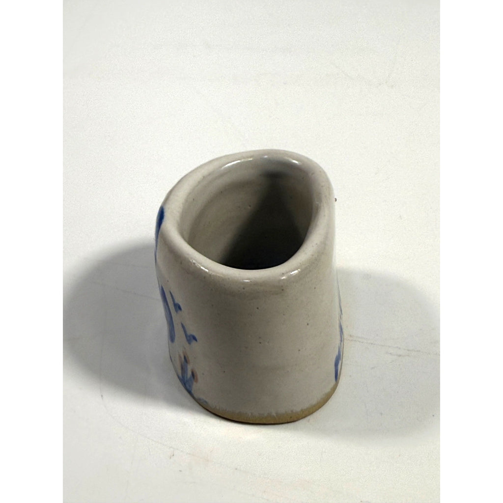 MA Hadley Pottery Stoneware Napkin Ring Duck USA Replacement China Tableware Kitchenware Servingware Kitchen Dining Collectible