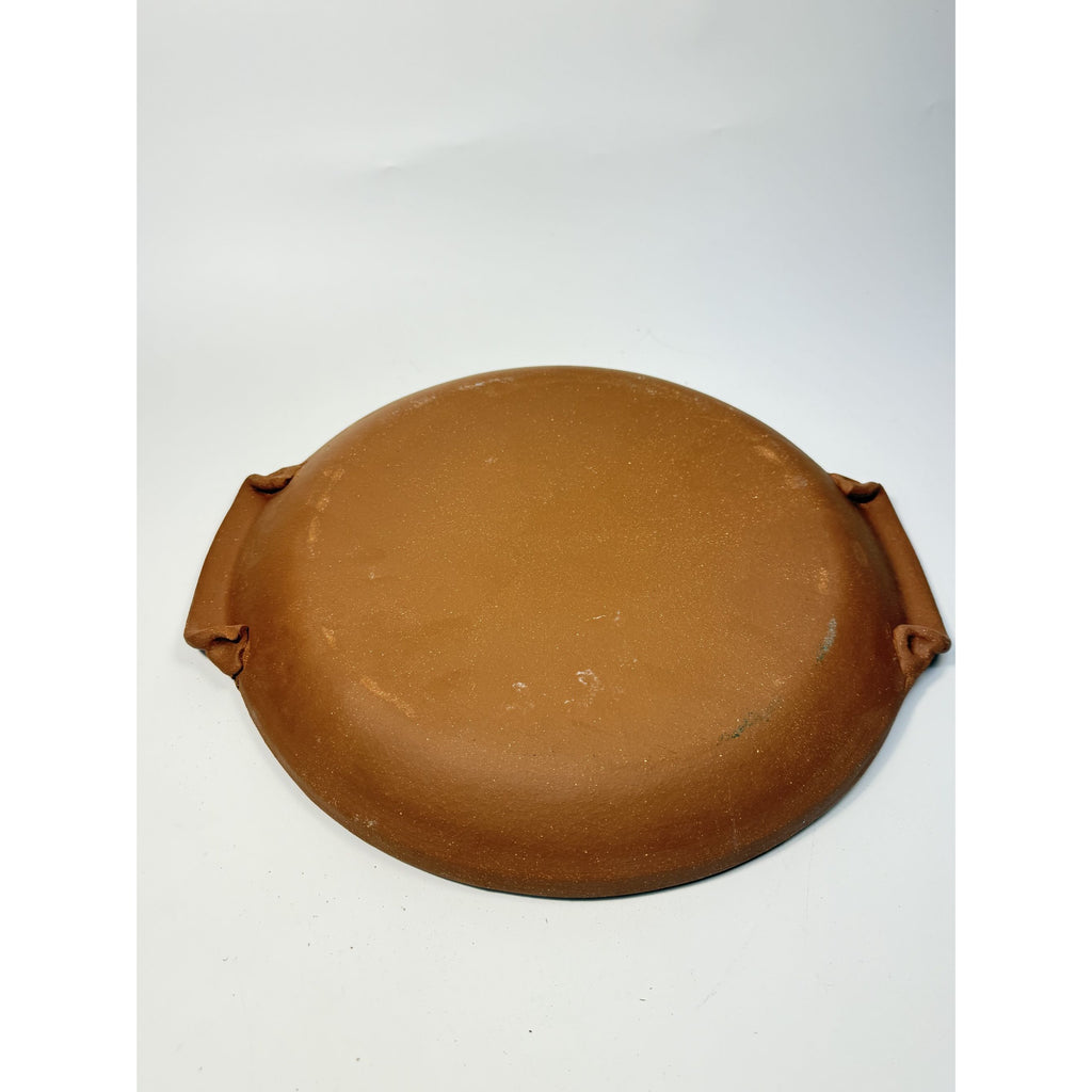 Terra Cotta Nacho Platter Pottery Baker Set Vintage Bob Curry Potter Clay Cooking Kitchenware Baking Dish Salsa Ovenware Serving Dish