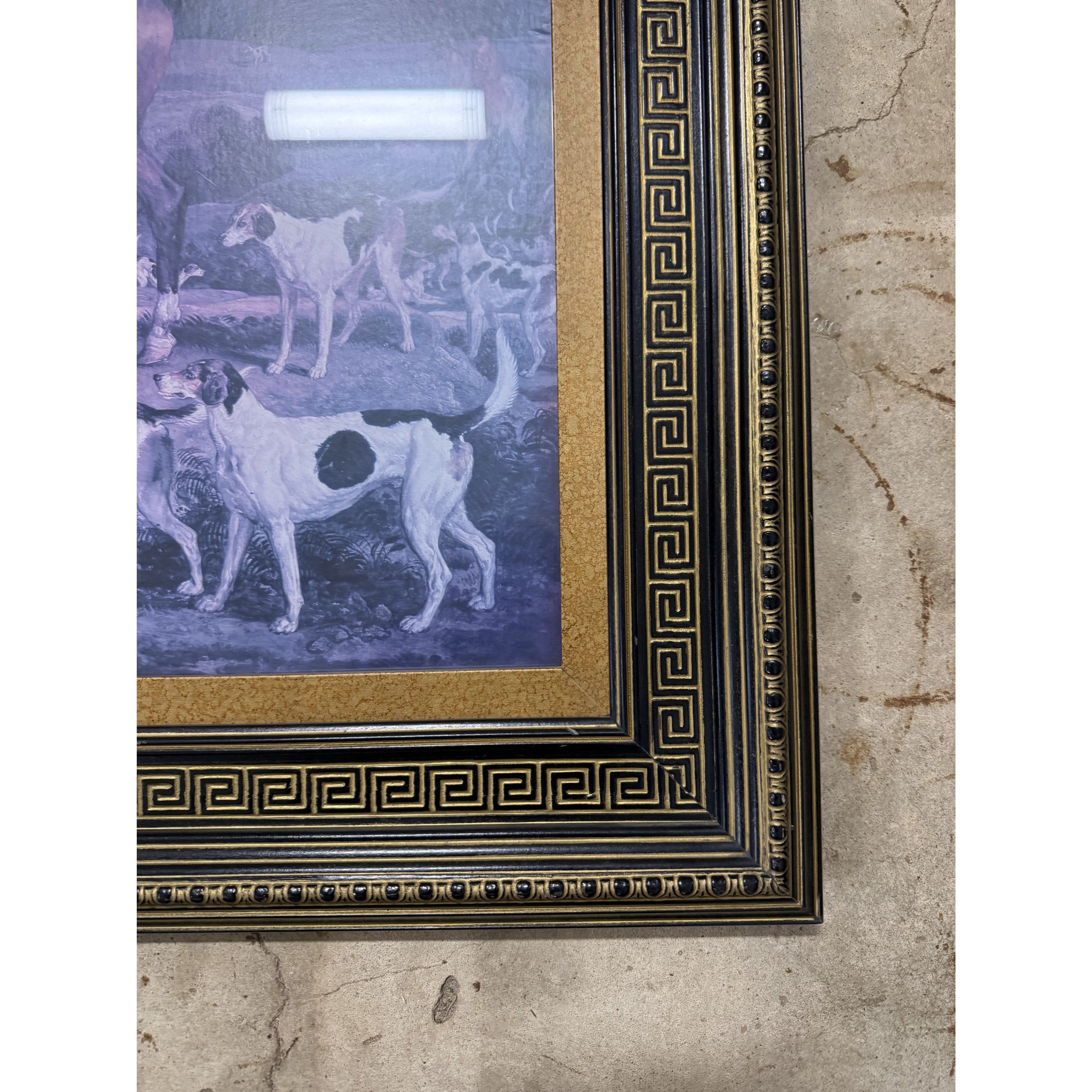Art Print Hunting Scene Ralph Lamberton and His Hounds by James Ward Large Ralph Lauren Style Home Wall Decor Country Club Hunting Lodge