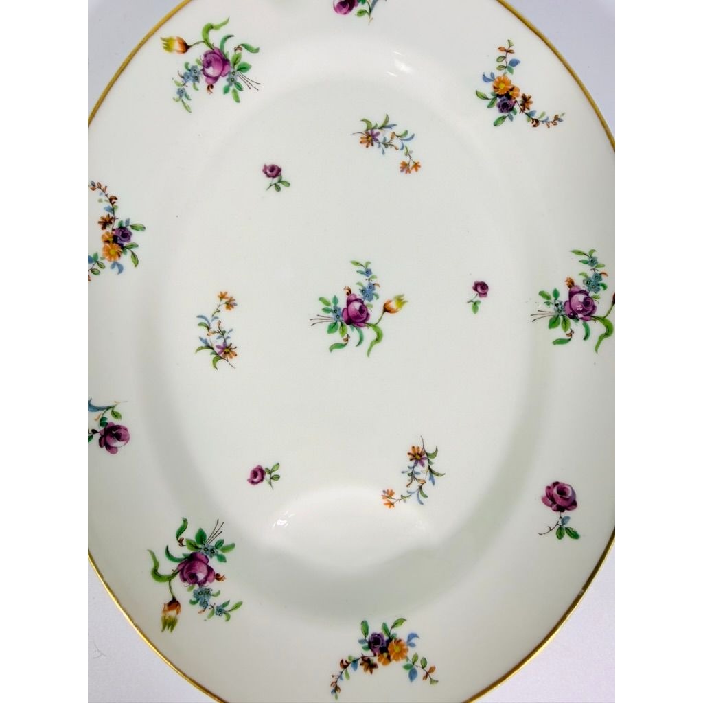 Oval Serving Platter 11" Haviland Migonette Limoges France Replacement China French Floral Bone Vintage Wedding