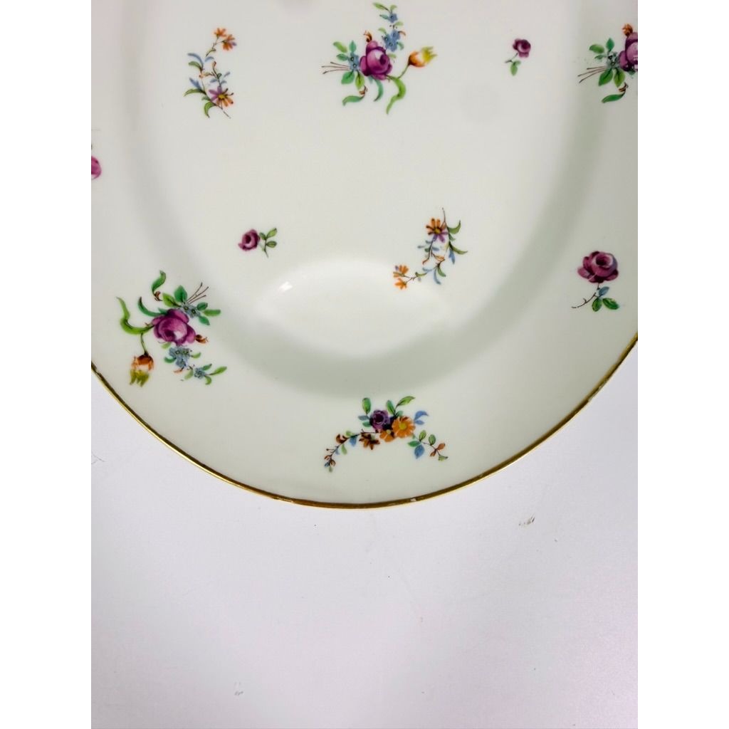 Oval Serving Platter 11" Haviland Migonette Limoges France Replacement China French Floral Bone Vintage Wedding