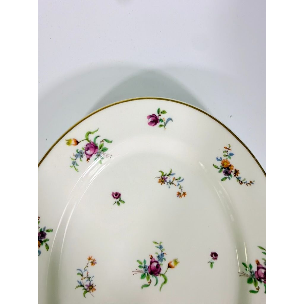 Oval Serving Platter 11" Haviland Migonette Limoges France Replacement China French Floral Bone Vintage Wedding