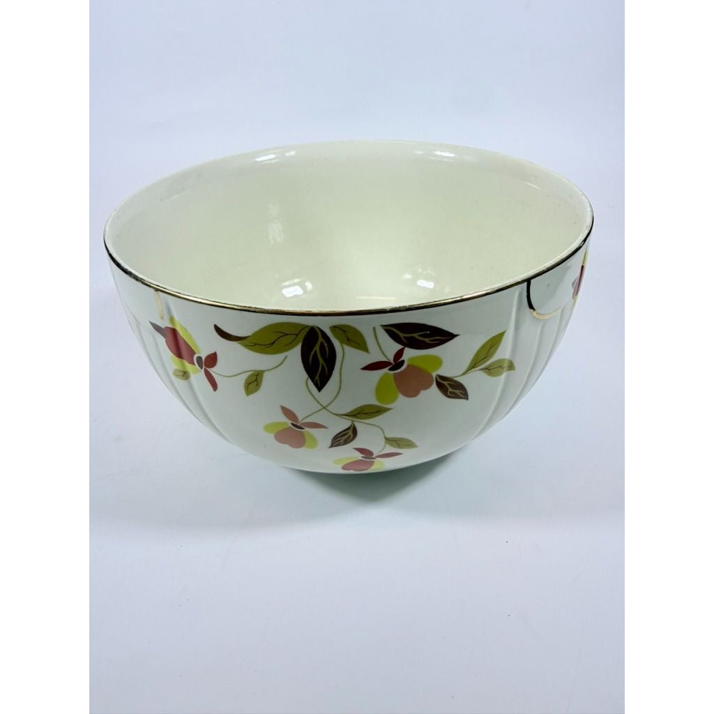 Mixing Bowl Hall Superior Jewel Tea Autumn Leaf Nesting Mixing Bowl 8 3/4"  Vintage Kitchenware Replacement China Farmhome Cottage Granny