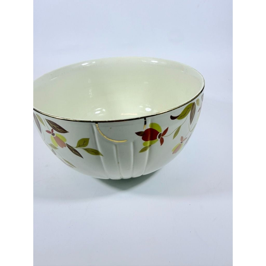 Mixing Bowl Hall Superior Jewel Tea Autumn Leaf Nesting Mixing Bowl 8 3/4"  Vintage Kitchenware Replacement China Farmhome Cottage Granny