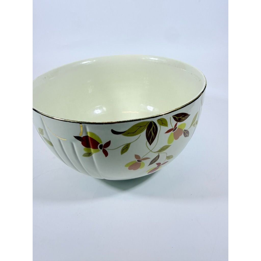 Mixing Bowl Hall Superior Jewel Tea Autumn Leaf Nesting Mixing Bowl 8 3/4"  Vintage Kitchenware Replacement China Farmhome Cottage Granny