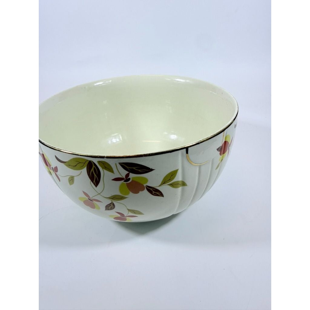 Mixing Bowl Hall Superior Jewel Tea Autumn Leaf Nesting Mixing Bowl 8 3/4"  Vintage Kitchenware Replacement China Farmhome Cottage Granny