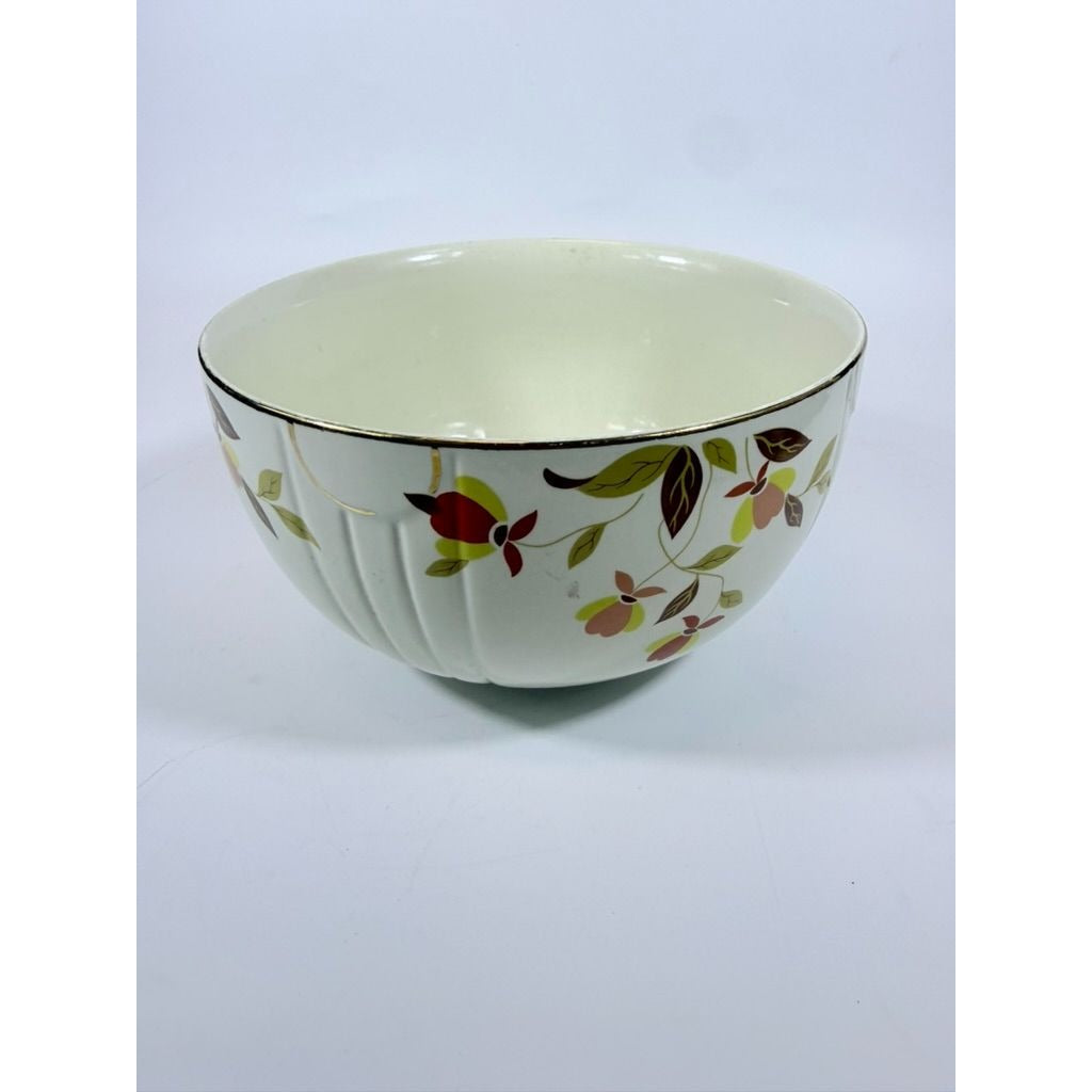 Mixing Bowl Hall Superior Jewel Tea Autumn Leaf Nesting Mixing Bowl 8 3/4"  Vintage Kitchenware Replacement China Farmhome Cottage Granny