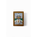 Inlay Wood Trinket Ring Souvenir Box Taj Mahal Wooden Sand Art Agra Traditional Ethnic Indian India Velvet Lined Home Decor Decorative