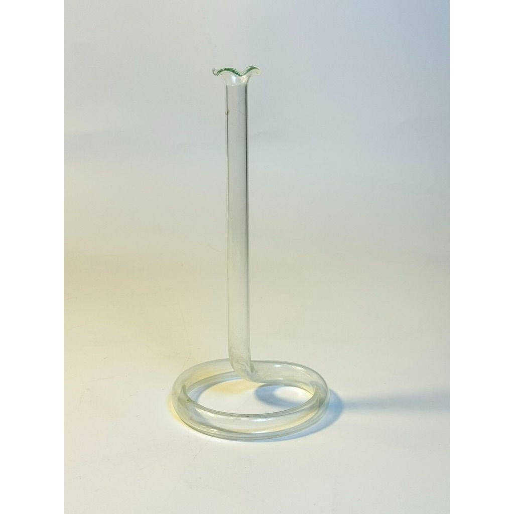 Bud Propagation Vase Vintage Hand Blown Delicate Infinity Scalloped Edges Propagation Vase Home Decor Plant Gifts for Her Mothers Day gift