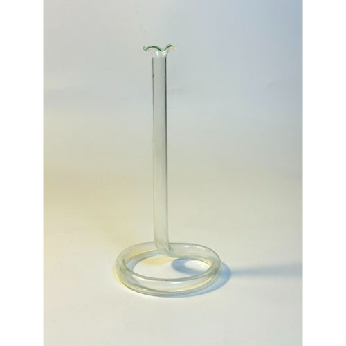 Bud Propagation Vase Vintage Hand Blown Delicate Infinity Scalloped Edges Propagation Vase Home Decor Plant Gifts for Her Mothers Day gift