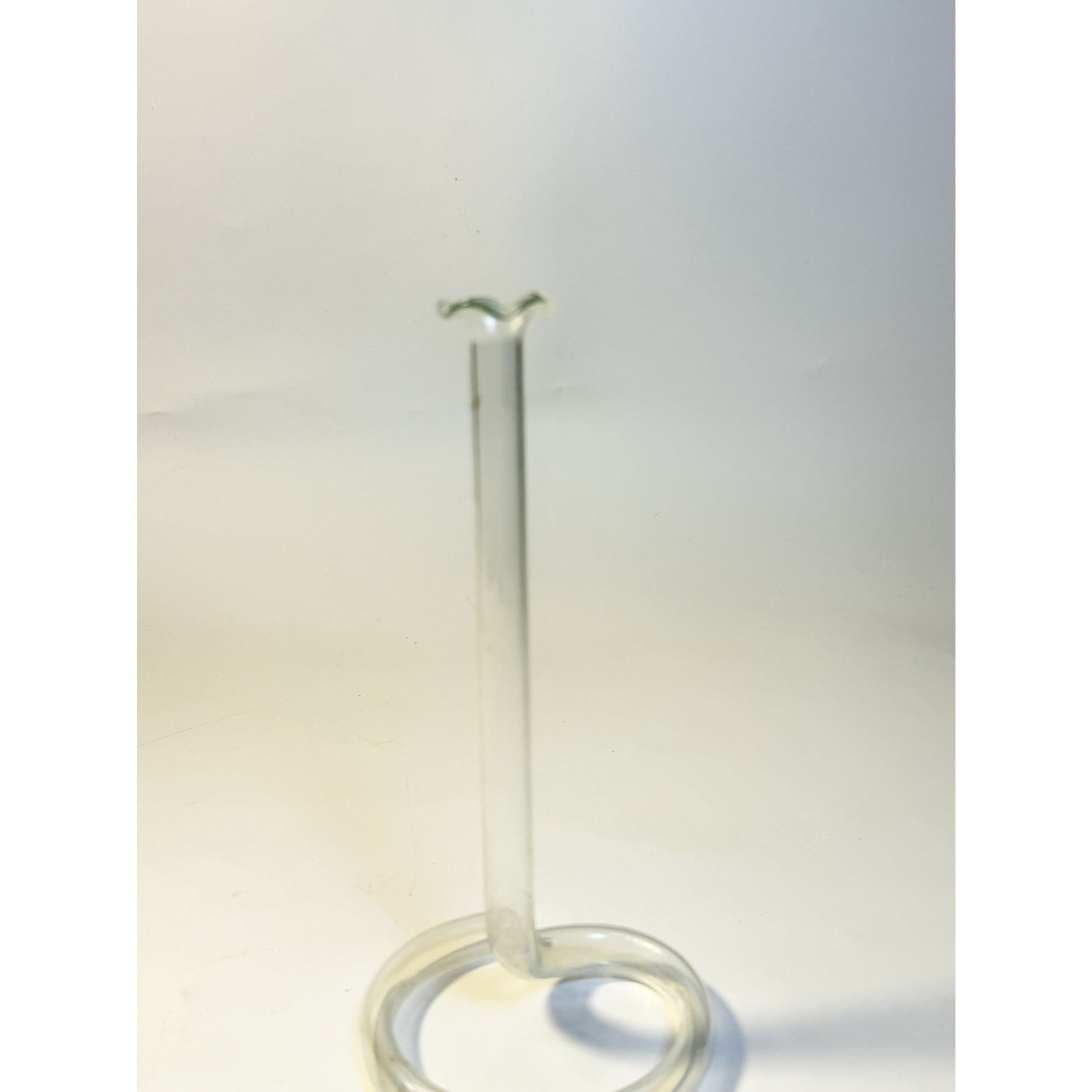 Bud Propagation Vase Vintage Hand Blown Delicate Infinity Scalloped Edges Propagation Vase Home Decor Plant Gifts for Her Mothers Day gift