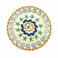 Stoneware Pottery Salad Plate Emma Bridgewater Coastal Shell Oysters Hand Painted Spongeware Replacement China English