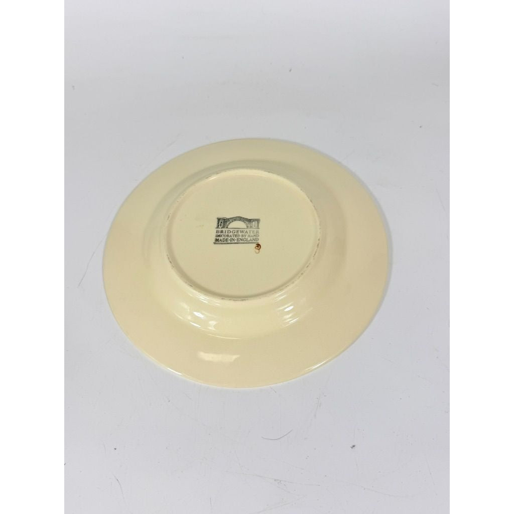 Stoneware Pottery Salad Plate Emma Bridgewater Coastal Shell Oysters Hand Painted Spongeware Replacement China English