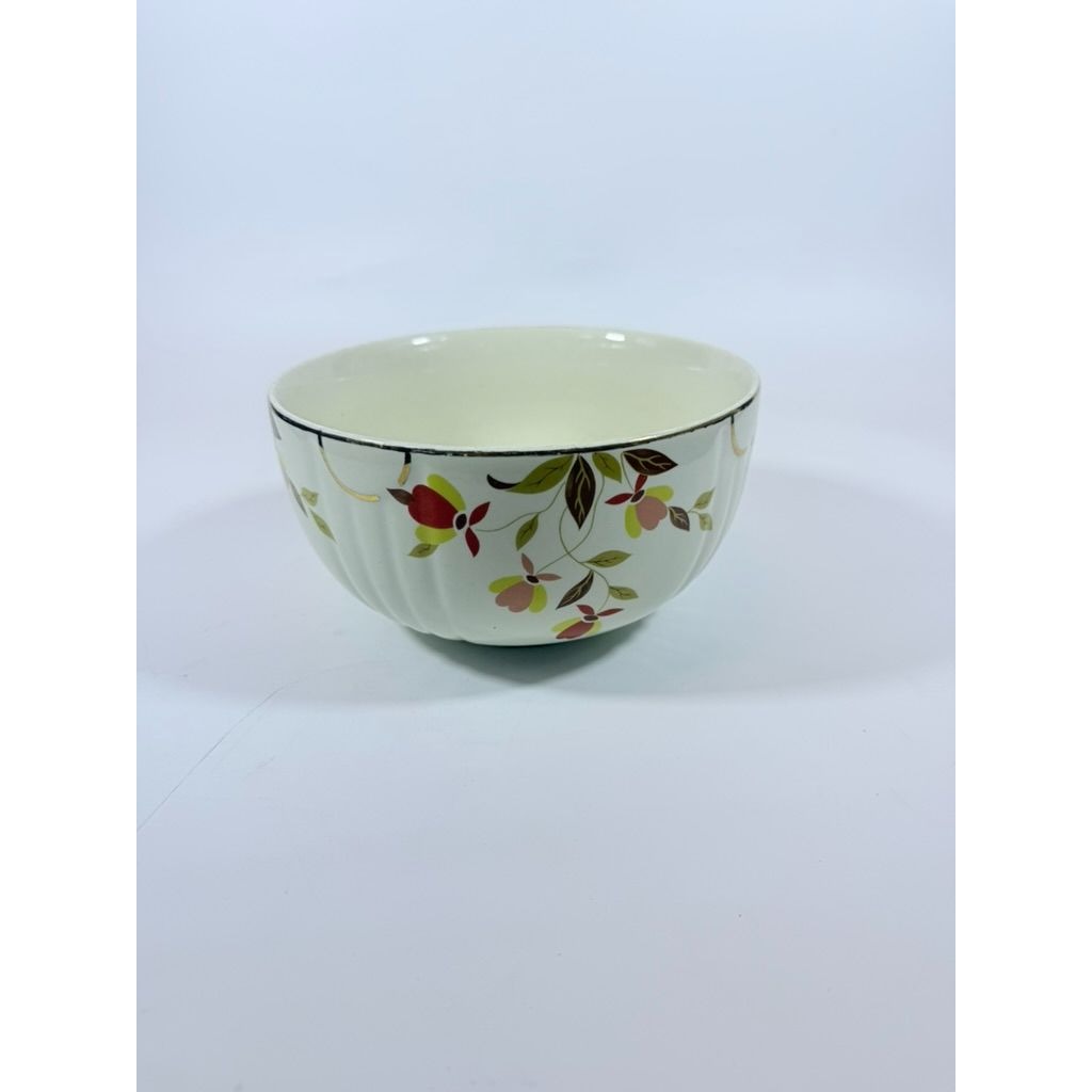 Mixing Bowl Hall Superior Jewel Tea Autumn Leaf Nesting Mixing Bowl 7.5" Vintage Kitchenware Replacement China Farmhome Cottage Granny Core